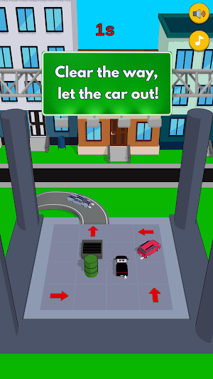 Grid Route Direction Puzzle 3D Screenshot 1