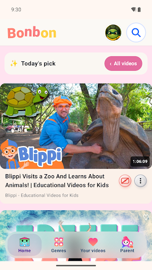 Bonbon — Safe Videos for Kids Screenshot 0
