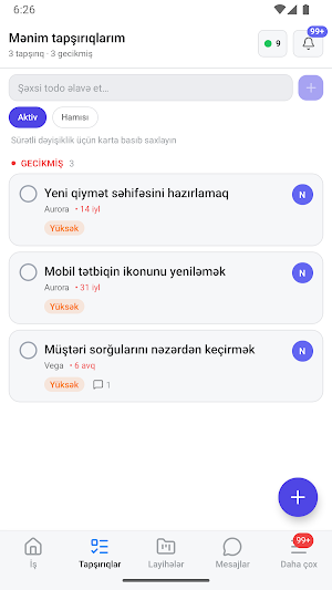 TaskFly Screenshot 1