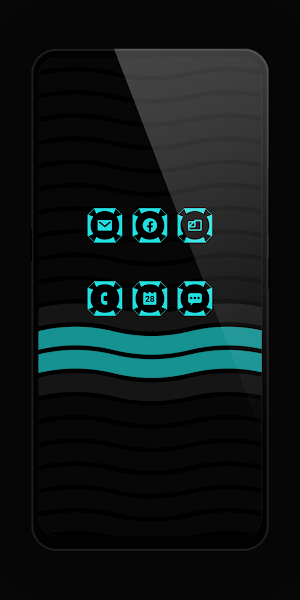 Aqua Tech Icon Pack Screenshot 2