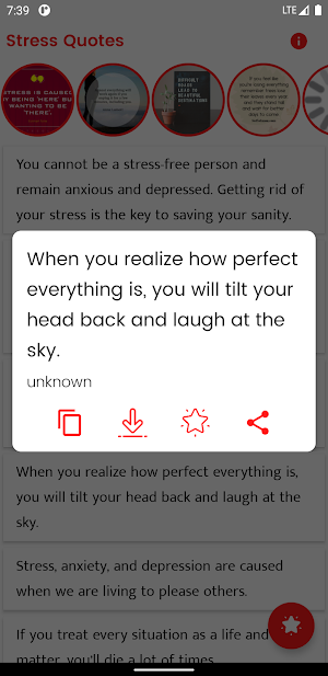Stress Quotes and Sayings Screenshot 3