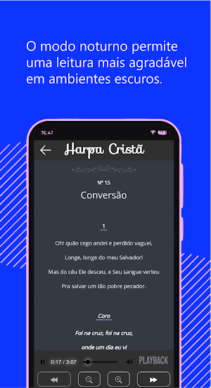 Harpa Cristã Pro: Áudio e Letras 🎵 Screenshot 3