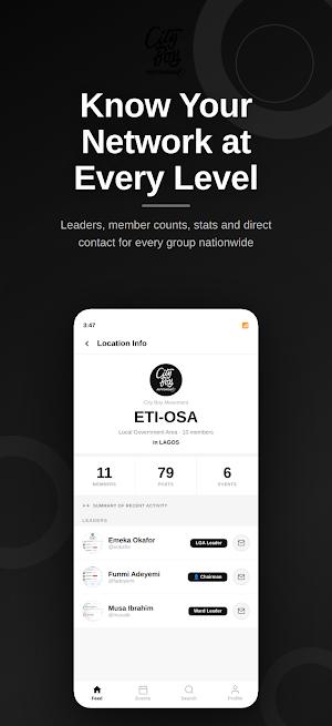 CBM App Screenshot 1