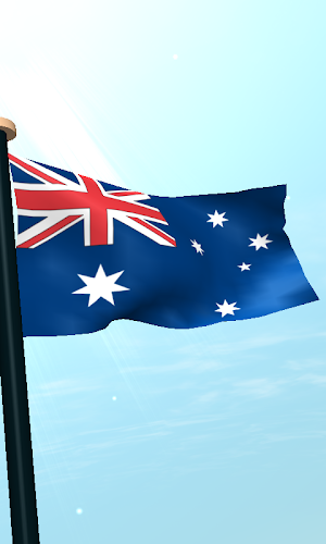 Australia Flag 3D Free Screenshot 3