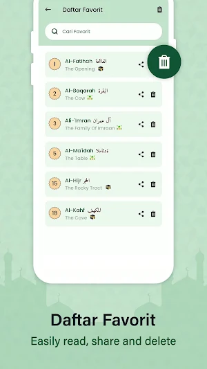 Al Quran Bahasa - Read & Audio Screenshot 2