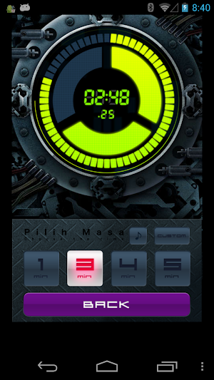 Energy Timer(Malay/English) Screenshot 1