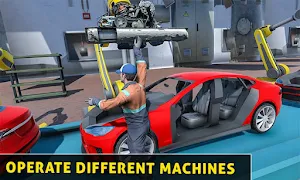 Car Builder Mechanic: Automotive Factory Simulator Screenshot 1