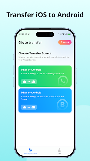 Gbyte Transfer Screenshot 0