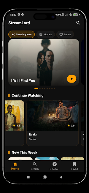 StreamLord – Movies,Web Series Screenshot 1