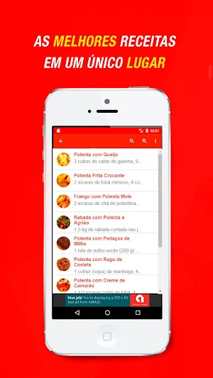 Receitas de Polenta Screenshot 3
