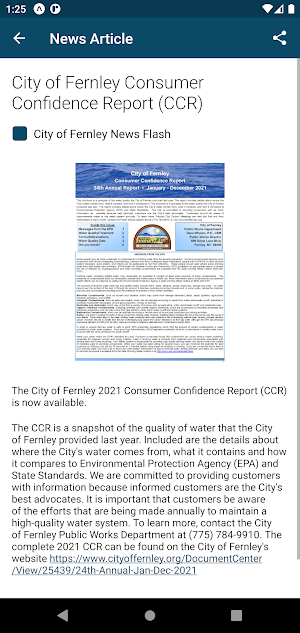 City of Fernley Screenshot 1