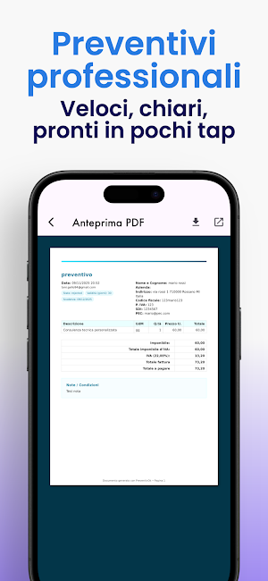 PreventivOk (Preventivo Ok) Screenshot 1