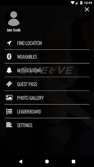 SWERVE Fitness App Screenshot 3