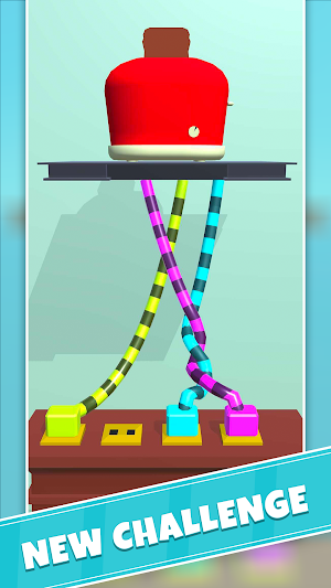 Tangle Rope 3D: Rope Puzzle Screenshot 1