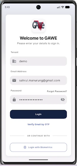 Gawe v2 Screenshot 1