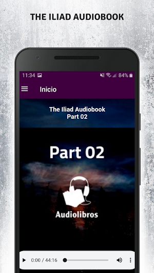 The Iliad Audiobook Screenshot 3