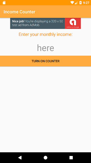 Income counter Screenshot 0