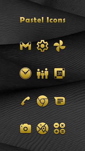 Pastel Yellow Icons Screenshot 0