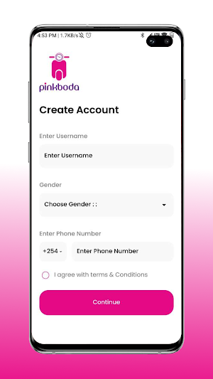 PinkBoda Rider Screenshot 1