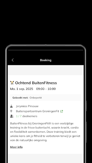 GroningenFit Screenshot 2