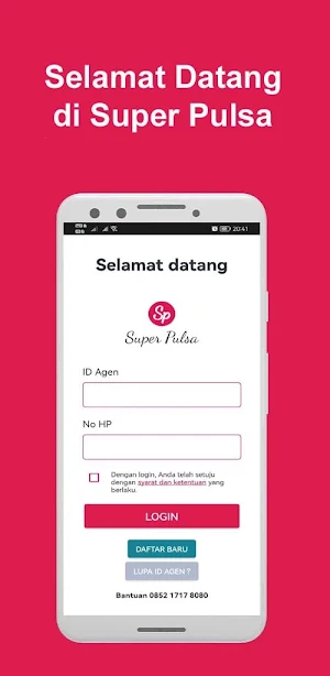 Super Pulsa - Agen Pulsa Murah Screenshot 1