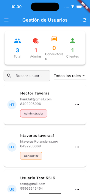 Facil Taxi Screenshot 1