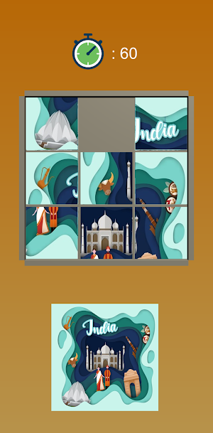 World Tour Puzzle Screenshot 1