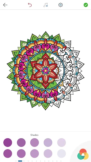 Mandala Coloring Pages Screenshot 1
