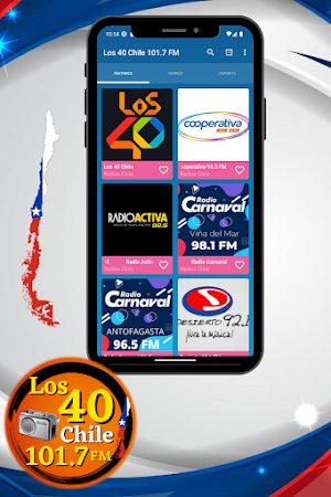 Los 40 Chile 101.7 FM Screenshot 1