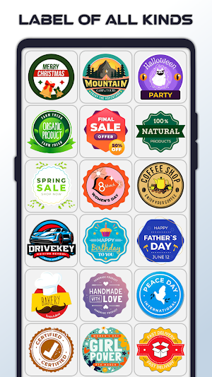 Label Maker - Label Creator Screenshot 1