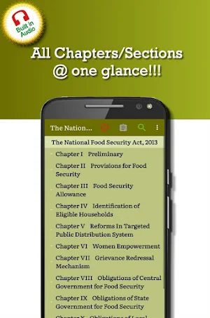 National Food Security Act 2013 (NFSA) Screenshot 0