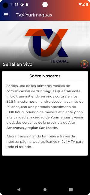 TVX Yurimaguas Screenshot 1