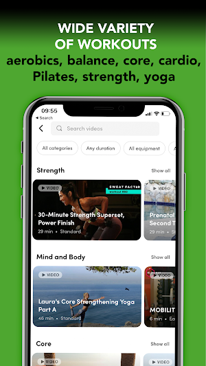 Tunturi Training Screenshot 2