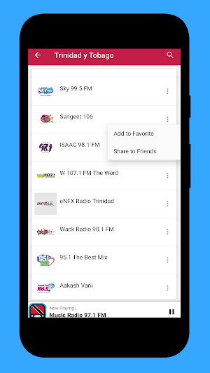 Radio Trinidad and Tobago + Stations FM AM Online Screenshot 3