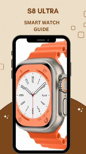 s8 ultra smart watch guide Screenshot 1