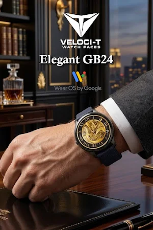 Elegant GB24 Watch Face Screenshot 2