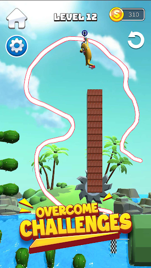 Banana Flights: Draw Puzzle Screenshot 3