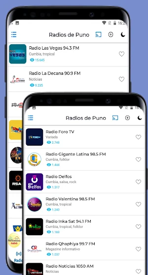 Radios de Puno Screenshot 1