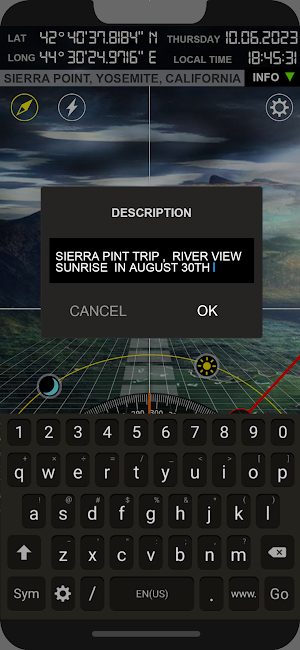 Compass 22G (GPS Camera) Screenshot 2