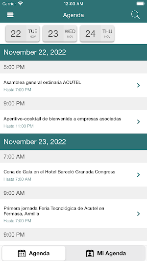 37 Feria Tecnológica Acutel Screenshot 0
