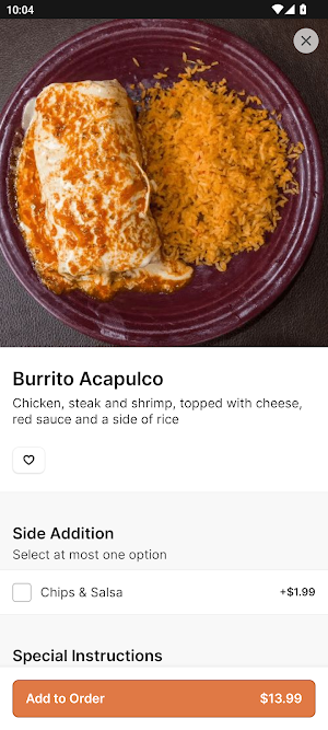 Camilas Mexican Restaurant Screenshot 3