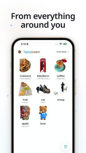 Tappy Word - Language Learning Screenshot 2