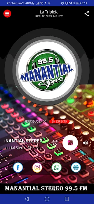 Manantial Stereo 99.5 Fm screenshot 3