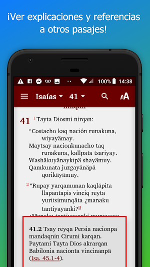 Quechua Huacaybamba - Bible Screenshot 3