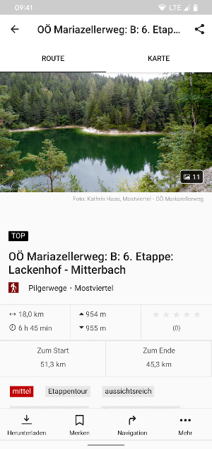 Pilgern in Niederösterreich Screenshot 3