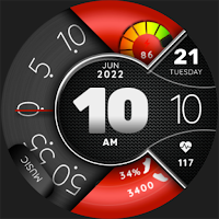 Digital Watch Face MJ212