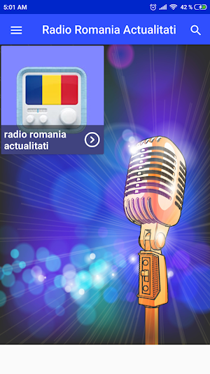 Radio Romania Actualitati App Screenshot 1