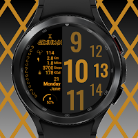 Material Design Digital Clock