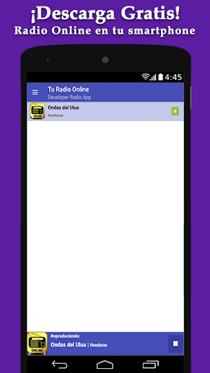 Radio Ondas del Ulua - Radio Online Screenshot 1