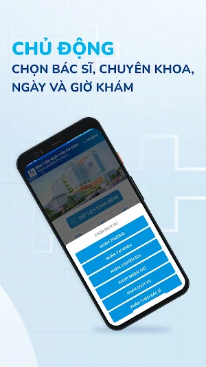 Đặt lịch BV Nhân dân Gia Định Screenshot 1
